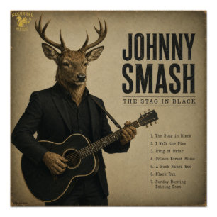 Johnny Smash Album: een Parodie Perfect Poster