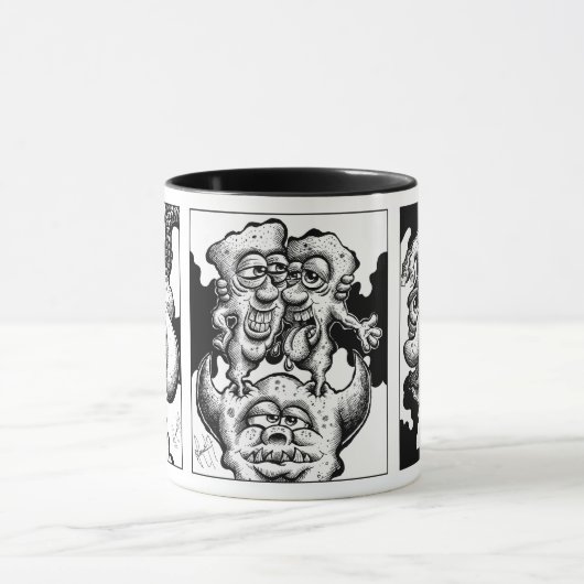 Johnny 'Toons Sketchbook 2017 Sketchbook CoffeeMug Mok (Midden)