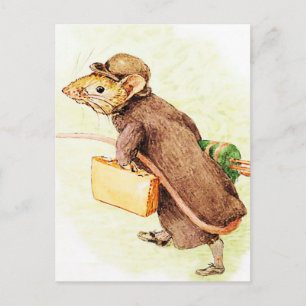 "Johnny Town-mouse" by Beatrix Potter Briefkaart