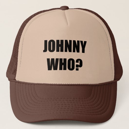 Johnny Who Trucker Pet (Voorkant)