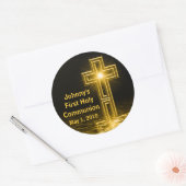 Johnny's eerste heilige communie Stickers (Envelop)