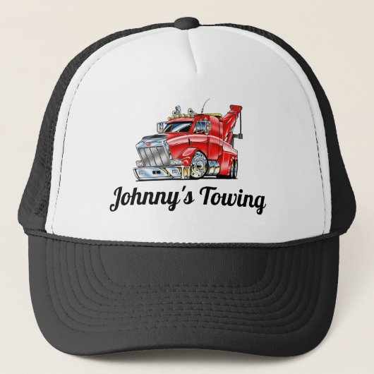 Johnny's Towing Trucker Hat Pet (Voorkant)