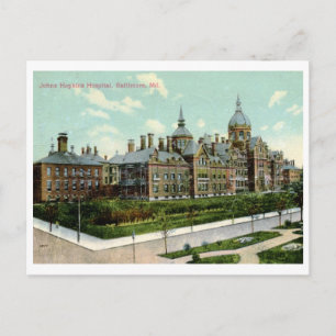 Johns Hopkins Hospital, Baltimore 1910 Briefkaart