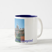 Johns Hopkins Hospital Tweekleurige Koffiemok (Voorkant rechts)