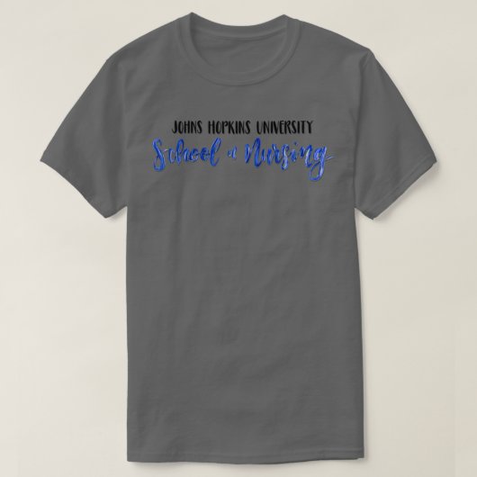 Johns Hopkins School of Nursing T-shirt (Design voorkant)