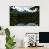 Johns Lake II in Glacier National Park Poster (Thuiskantoor)