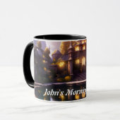John's Morning Brew Gepersonaliseerde  Mok (Voorkant links)