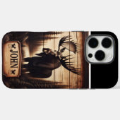 John's Woodland Moose Sign Case-Mate iPhone Case (Achterkant (horizontaal))