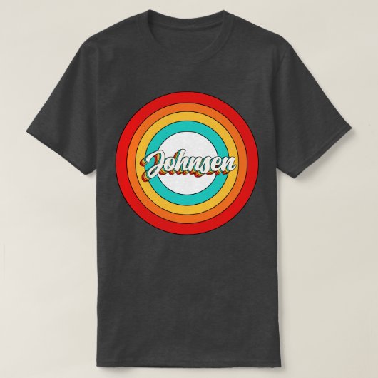 Johnsen Naam Shirt  Johnsen Circle (Design voorkant)