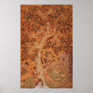 Johnson Album I, No.30 Squirrels op een vliegtuig Poster