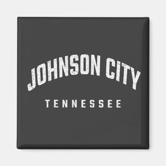 Johnson City Tennessee TN Magneet (Voorkant)
