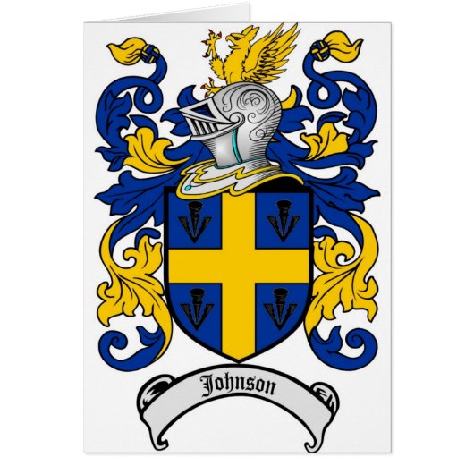Johnson Family Crest - wapenschild (Voorkant)