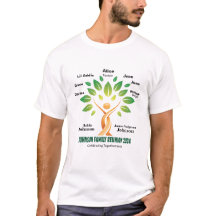 Johnson Family Reunion Basic T-shirt Man/Vrouw