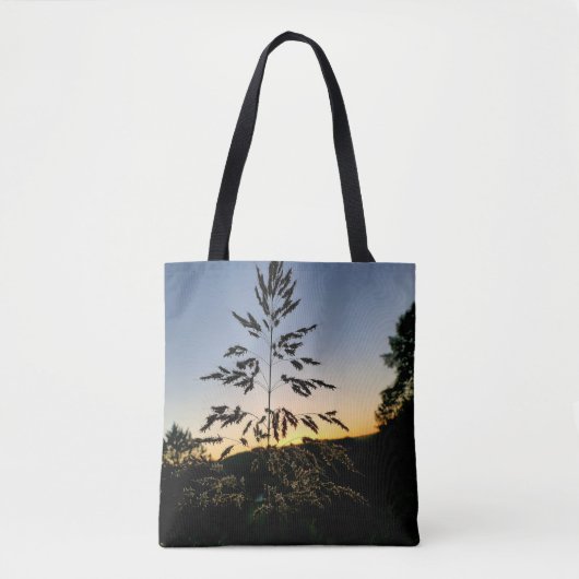 Johnson Grass All Over Print Bag Draagtas (Voorkant)