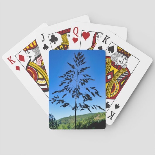 Johnson Grass Pokerkaarten (Achterkant)