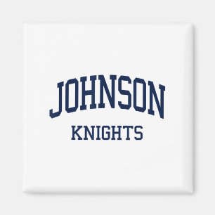 Johnson High School heeft Gainesville Ga Retro Spo Magneet