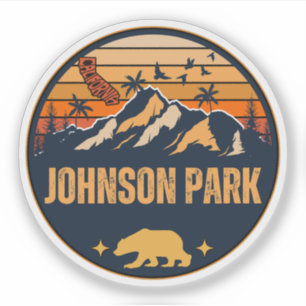 Johnson Park, Californië Sticker