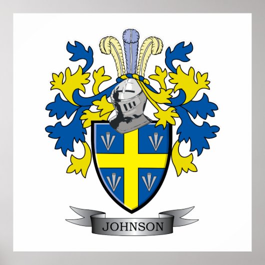 Johnson wapenschild poster (Voorkant)