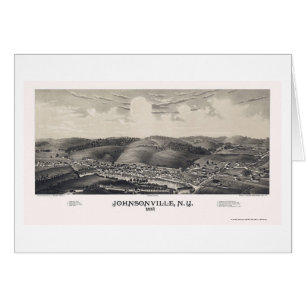 Johnsonville, NY Panoramic Map - 1887