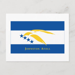 Johnston Atoll Flag Briefkaart