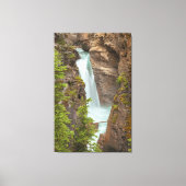Johnston Canyon Herfsten Canvas Afdruk (Voorkant)