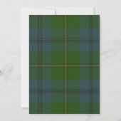 Johnston Tartan Weddenschap Kaart (Achterkant)