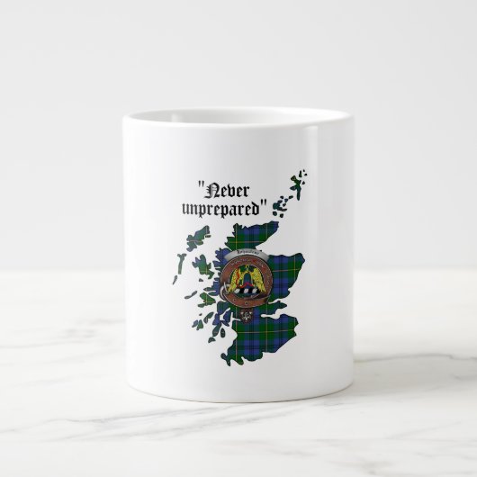 Johnstone Clan Badge Jumbo Mug (Devant)