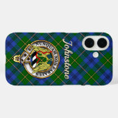 Johnstone Clan Badge & Tartan iPhone / coque ipad (Verso (horizontal))
