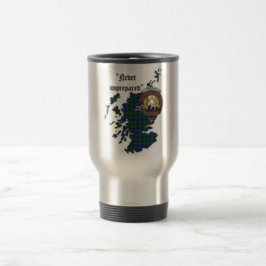 Johnstone Clan Badge Travel Mug (Centre)