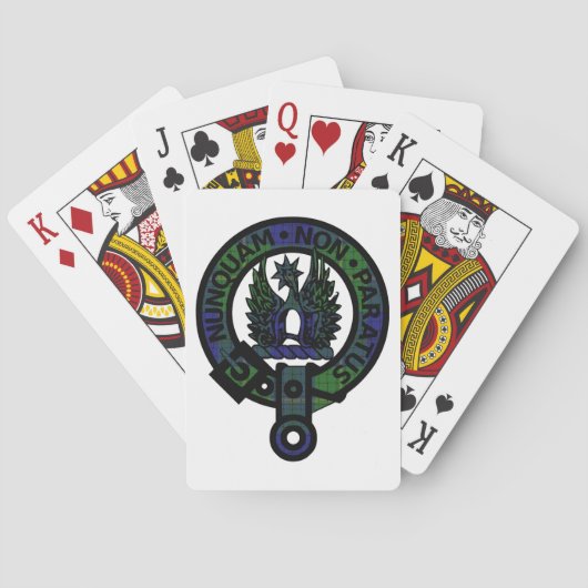 Johnstone Clan Crest Speelkaarten (Achterkant)