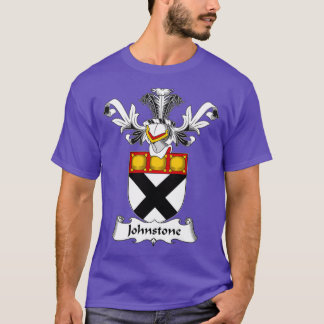 Johnstone Coat of Arms Family Crest  T-shirt