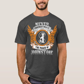 Johnstone Name Shirt onderschat nooit de kracht
