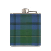 Johnstone Tartan & Badge Heupfles (Achterkant)