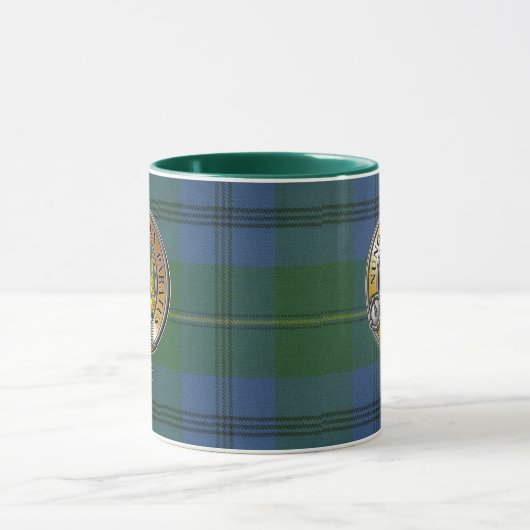 Johnstone Tartan & Badge Mok (Midden)