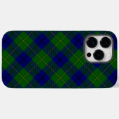Johnstone tartan blue green plaid Case-Mate iPhone case (Achterkant (horizontaal))
