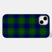Johnstone tartan blue green plaid Case-Mate iPhone case (Achterkant (horizontaal))