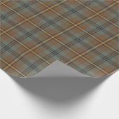 Johnstone Weathered Tartan Pset Pattern Cadeaupapier (Hoek)