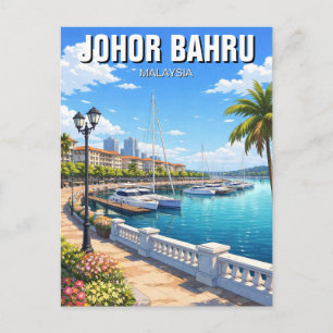 Johor Bahru Puteri Harbour Maleisië Briefkaart