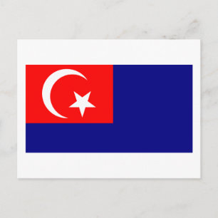 Johor flag briefkaart