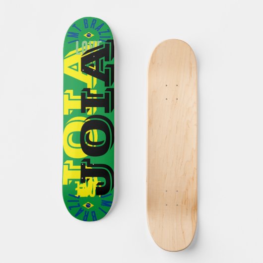 JOIA BRAZIL 7 3/4" Skateboard Deck (Recto)