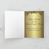 Joie à la carte de Noël du monde (Intérieur)