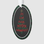 Joie ・ Amour ・ Magie ・ Merveille ・ Mercure (devant)