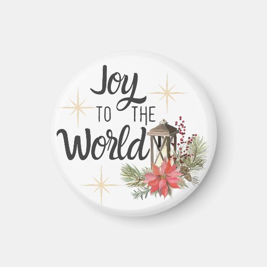 Joie Au Magnet De Noël Mondial (Devant)