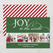 JOIE AU MONDE | CARTE PHOTO VACANCES (Devant / Derrière)