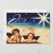 Joie au monde. Cartes de Noël religieuses (Devant)