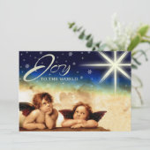 Joie au monde. Cartes de Noël religieuses (Debout devant)