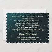 Joie au monde. Cartes de Noël religieuses (Dos)