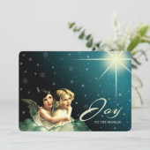 Joie au monde. Cartes de Noël religieuses (Debout devant)