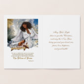 Joie au monde. Cartes de Noël Véritables à Huile d (Intérieur)