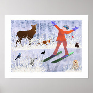 Joie au monde Création de LeeMarie Poster